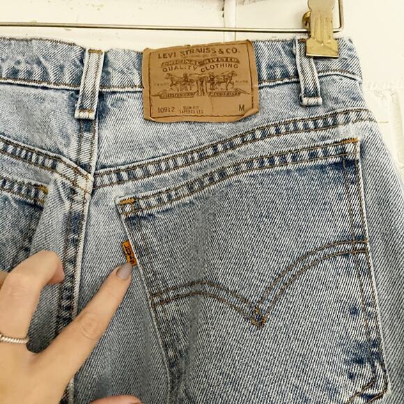 LEVI'S Vintage Orange Tab Straight Leg Jeans - Picture 8 of 10